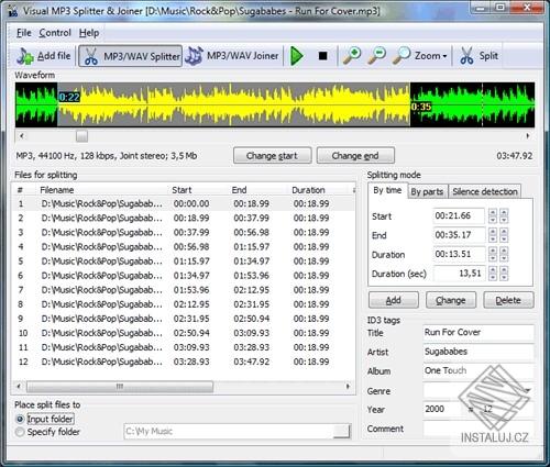 Visual MP3 Splitter & Joiner