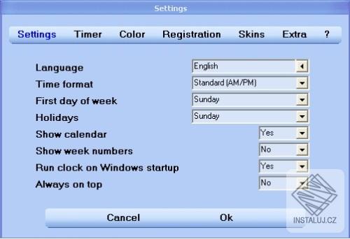 Desktop Clock