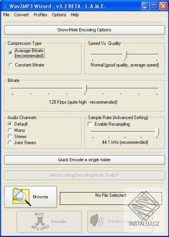 Wav2MP3 Wizard