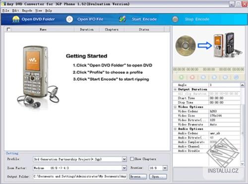 DVD to 3GP Converter