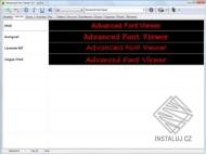 Advanced Font Viewer