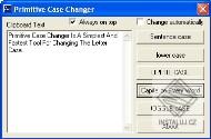 Primitive Case Changer