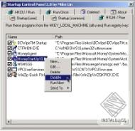 Startup Control Panel