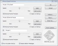 Mouse Speed Switcher