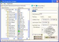 File Properties Changer