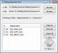 Dialog Exporter