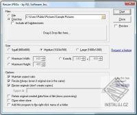 Resize JPEGs