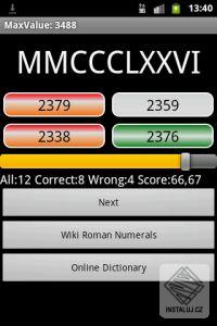 Testy z matematiky pro Android