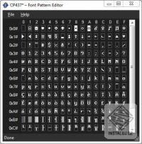Font Pattern Editor