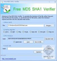 Free MD5 SHA1 Verifier