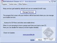 GSA Autostart Cleaner