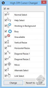 High DPI Cursor Changer
