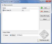 Free FLV to MP3 Converter