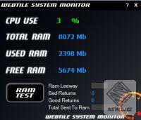 Webtile System Monitor