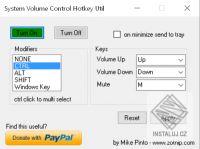 System Volume Control Hotkey Util – obrázek 1 z 1