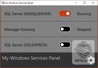 My Windows Services Panel – obrázek 1 z 1