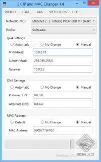 SK IP and MAC Changer