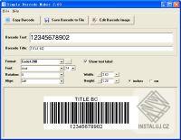 Simple Barcode Maker – obrázek 1 z 1