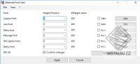 Alternate Font Sizer