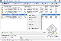 Arial Audio Converter