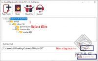QuickMigrations for EML to Outlook PST