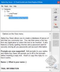 Alpha Key Saver – obrázek 1 z 1