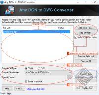 Any DGN to DWG Converter