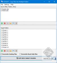 Copy Files Into Multiple Folders