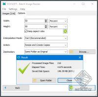 Vovsoft Batch Image Resizer – obrázek 1 z 3