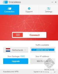 Traceless VPN