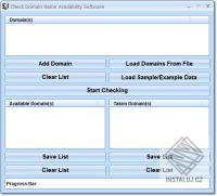 Check Domain Name Availability Software – obrázek 2 z 2