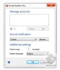 Gmail Notifier Plus – obrázek 2 z 3