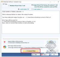 WholeClear MSG to VCF Converter