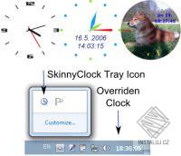 Skinny Clock