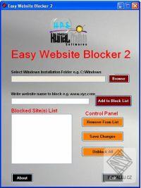 Easy Website Blocker